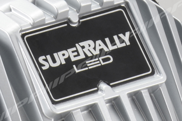 Высококачественная алюминиевая эмблема «SUPER RALLY LED»