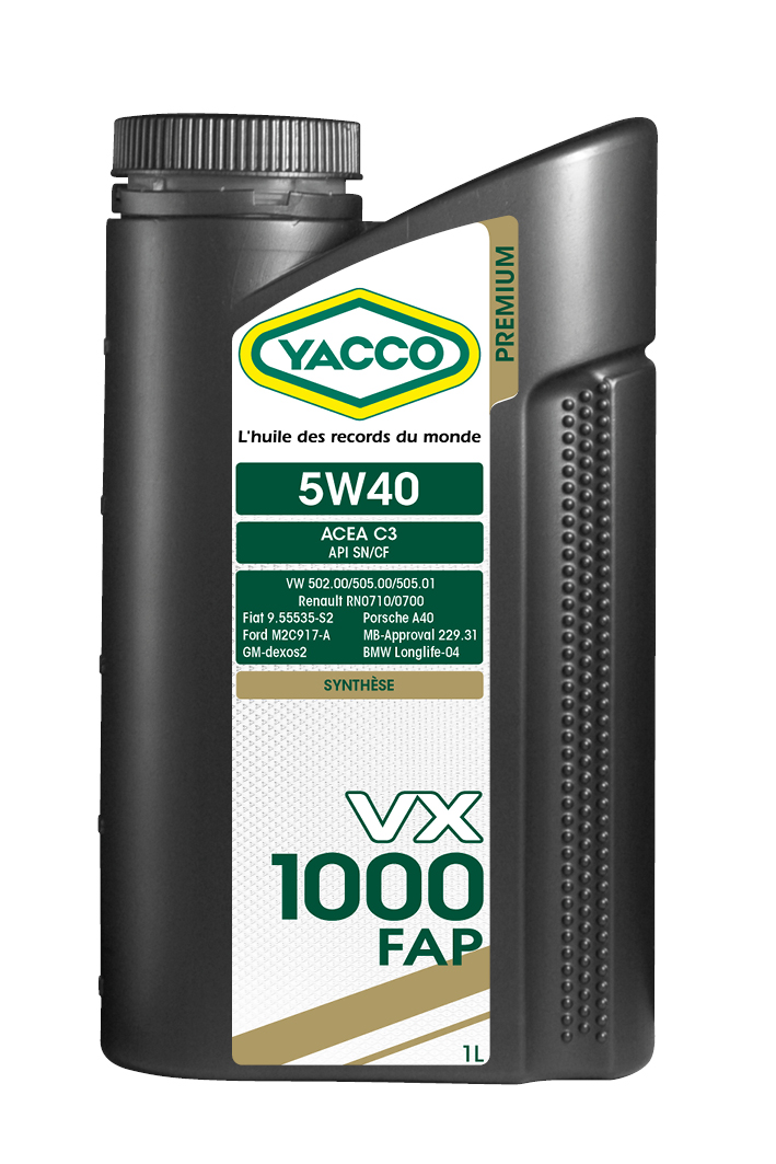 Олива моторна YACCO VX 1000FAP 3025